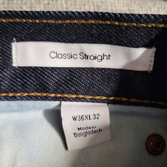 CALVIN KLEIN CLASSIC STRAIGHT SELVEDGE JEANS - Picture 5 of 9